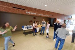 free stuff to take from school with guests socializing