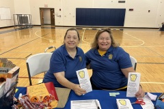 PSAD Conference/Fundraiser Chairperson Evy Williams (L) and PSAD Board Jeanette Boice (R)