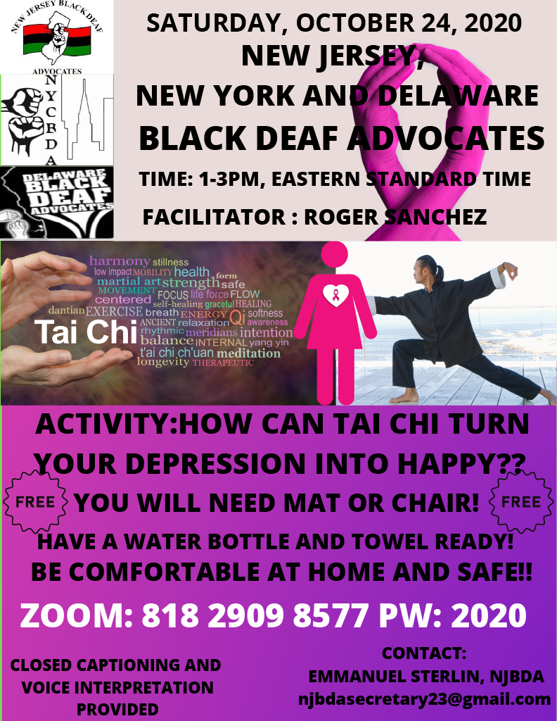 Tai Chi and Halloween by NYC BDA on Oct 24, 2020