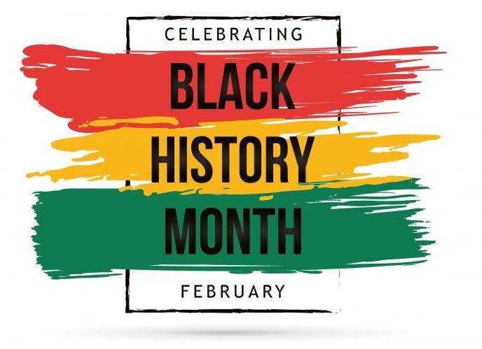 celebrating black history month - February (words printed out here)