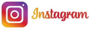 instagram logo with a camera outline and wording saying instagram