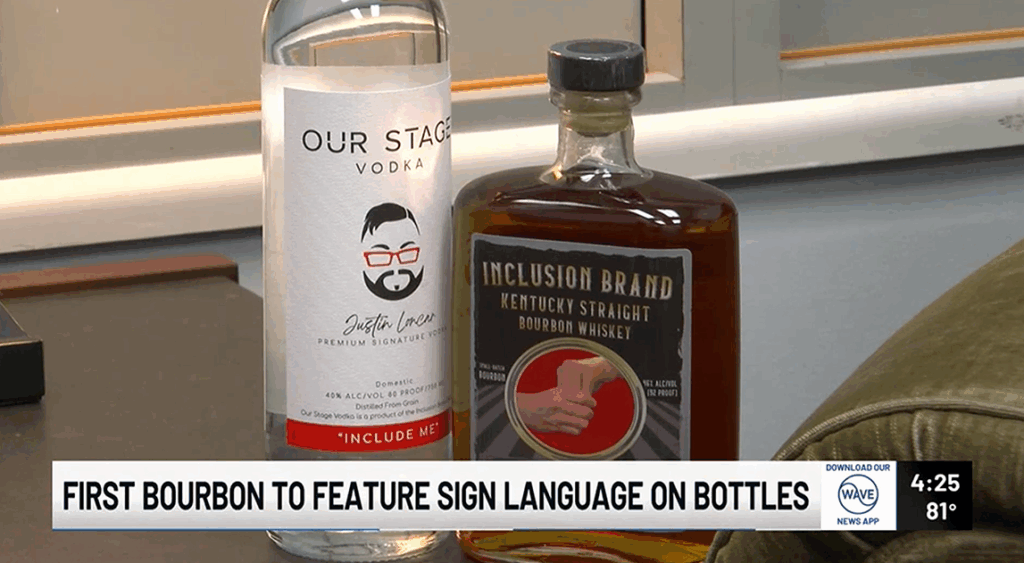 First Bourbon to feature sign language on bottles