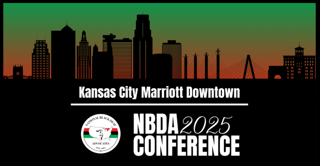 Kansas City landscape saying Kansas City Marriott Downtown, NBDA 2025 Conference with logo on side