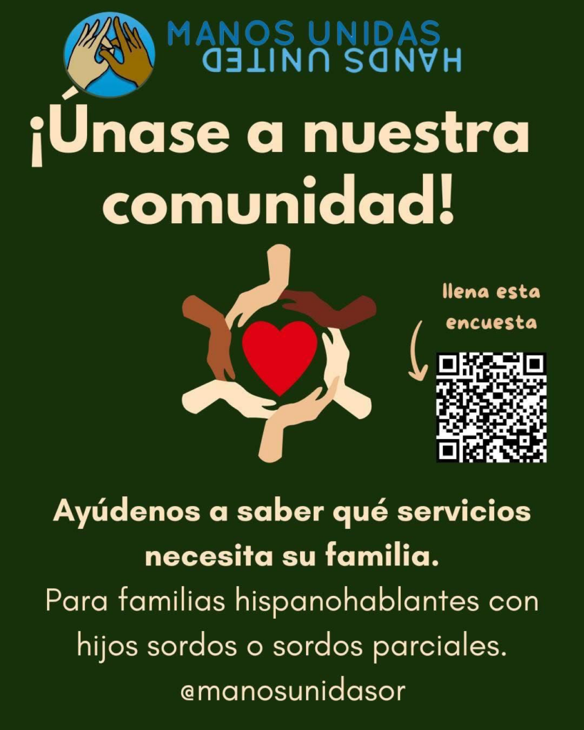 ASL classes in Spanish (Free from Manos Unidas)