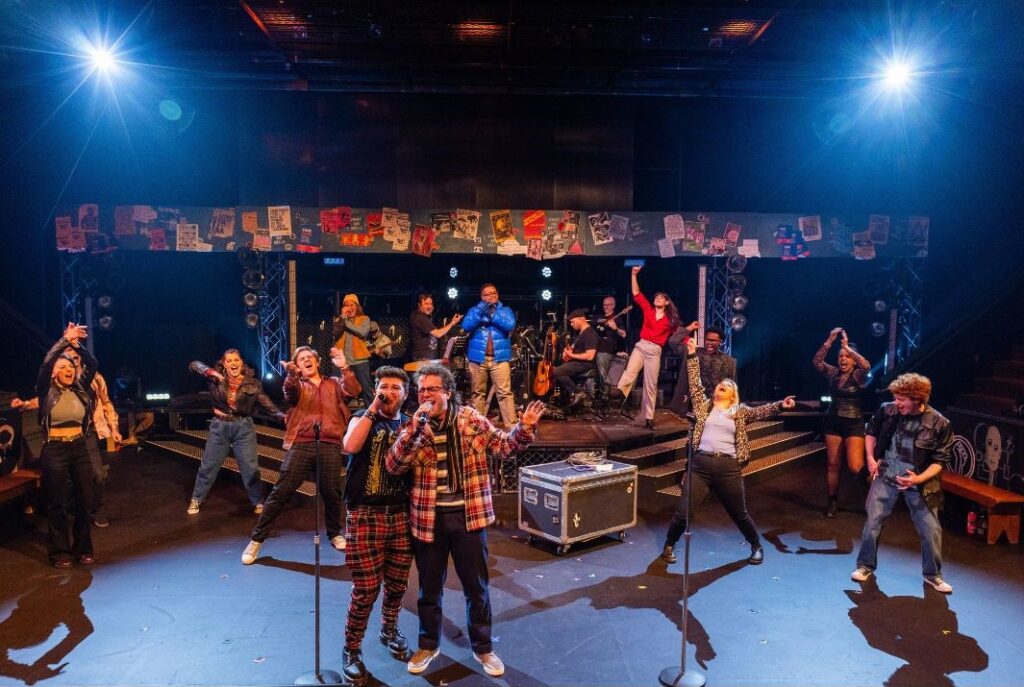 Good performance, Feb. 27, 2026 at 7:30pm will have ASL interpretation.   Picture shows people practicing for the Good performance on stage.